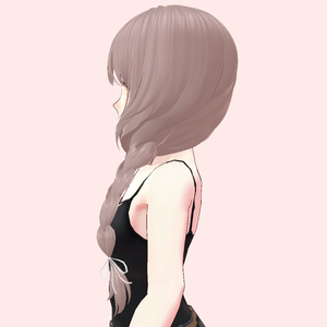 おさげ髪型||twintails Hairstyle - epiony - BOOTH