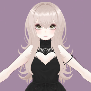 【VRoid正式版】外ハネロング4【ヘアプリセット】