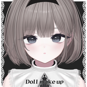 [ milltina対応 ] doll make up & face animation 🖤