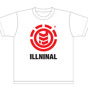 ILLNINAL Tシャツ（白）