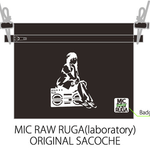 MIC RAW RUGA(laboratory) サコッシュ