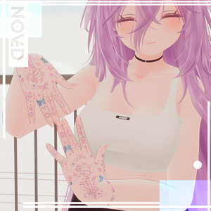 🦋 Mistyc tattos Selestia🦋/入れ墨 *テクスチャ* モデル/HD4K
