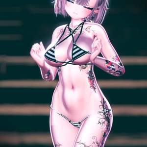 【Midnight Gold/深夜の黄金】15 avatars 4K textures/13体のアバター用4KテクスチャHD 缩略图 4