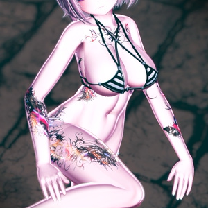 【Midnight Gold/深夜の黄金】15 avatars 4K textures/13体のアバター用4KテクスチャHD 缩略图 3