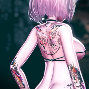 【Midnight Gold/深夜の黄金】15 avatars 4K textures/13体のアバター用4KテクスチャHD 缩略图 2