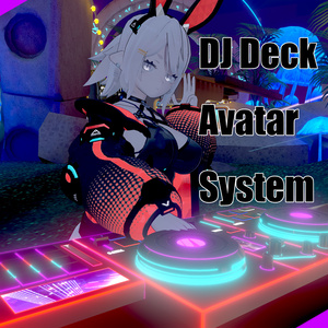 Vrc avatar DJ system (can mixing) vrc DJ 시스템 입니다 실제로 믹싱 가능합니다