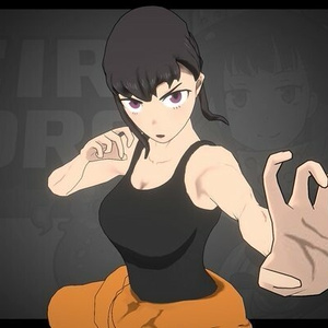 Maki Oze - [Fire Force] / VRChat + T-Pose Rigged