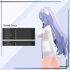 [VRCHAT]Kikyo Jacket & Swim suit・桔梗 ジャケット& 水着 缩略图 4