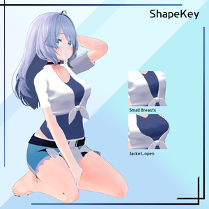 【VRC想定】Kikyo Swim set 2・桔梗水着セット2 缩略图 3