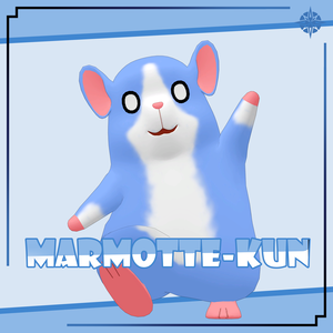 オリジナル3Dモデル「モルモット-Kun!」