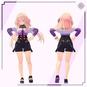 【VRC想定】 セレスティア Off Shoulder Costume 缩略图 2