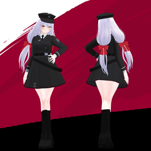 【VRC想定】 リバースクラウン制服 -武刃- 【卯月用】 缩略图 3