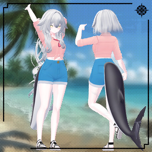 【VRC想定】トロピカルブリーズ(Shirts&Hot Pants) 【ルルネ】 缩略图 2