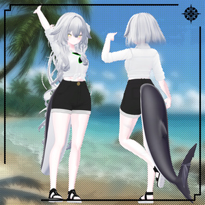 【VRC想定】トロピカルブリーズ(Shirts&Hot Pants) 【ルルネ】 缩略图 4
