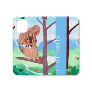 リス　ピッコロ　iPhone miniスマホケース