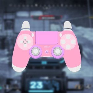 【配信】GamePAD Overlay Sweet Pink(ピンク色)【オーバーレイ】