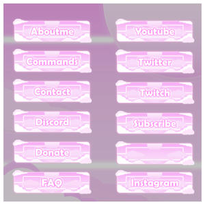 【TwitchPanel】無料 -CLOUD- ツイッチパネル【配信】