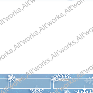 【Overlay】Snow【配信】