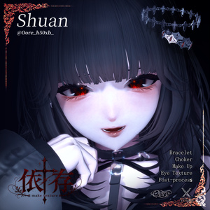 【男女9アバター対応】依存Makeup & Eyes texture 7color+Post-process Veloa X Oore 缩略图 13