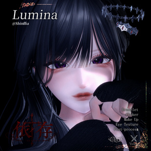 【男女9アバター対応】依存Makeup & Eyes texture 7color+Post-process Veloa X Oore 缩略图 19