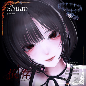 【男女9アバター対応】依存Makeup & Eyes texture 7color+Post-process Veloa X Oore 缩略图 21