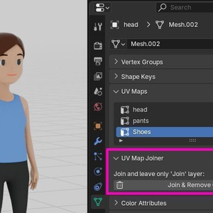 UV Map Joiner