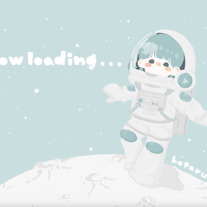 【動く待機画面】Now loading素材