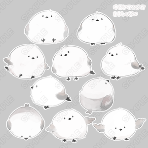 ゆるシマエナガ【10種類】