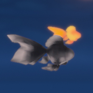 【VRChat向け】泳ぐアニメーション付き金魚モデル 4点セット 缩略图 7