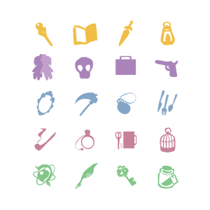 【まほやく素材】手描き魔道具アイコン