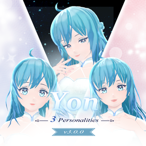 オリジナル3Dモデル 「Yon」VRChat対応アバター【PC/Quest】
