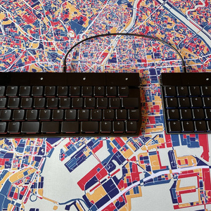 ロウスタッガード配列キーボード Ieneko42R - Daraku-Neko - BOOTH