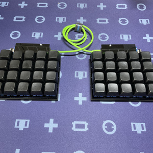 40%キーボード「O51Go」完成品 アルミケース、スイッチ付き