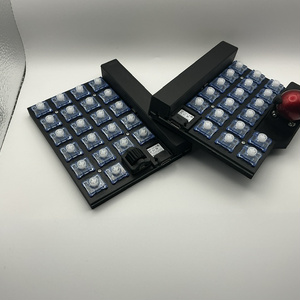 MonoOwl 4x6 ZMK 無線分割ロープロダブルトラボキーボード