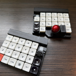 MonoOwl 4x6 ZMK 無線分割ロープロダブルトラボキーボード MonoOwl 4x6 ZMK 無線分割ロープロダブルトラボキーボード