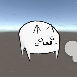 [VRChat想定アバター] ネコバイク [無料]