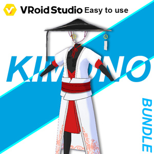 [ Hair + Tops ] Kimono Set