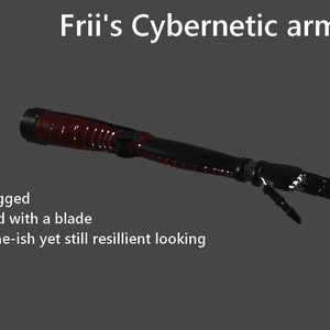 Frii's Cybernetic arm - - - - - - Prosthetic arm