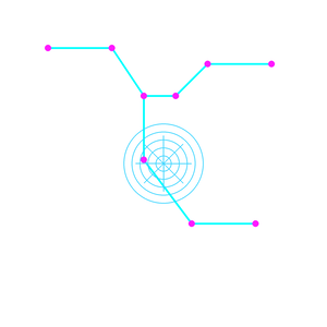 CyberGlow Tattoo Texture - Emissive Circuit Pattern