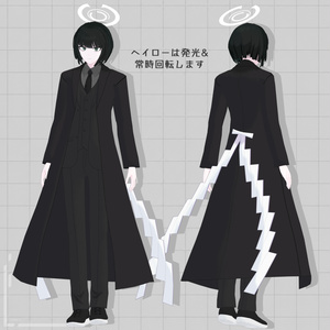 【無料】オリジナル3Dモデル｢佐竹ナギサ｣【PC/Mobile】 缩略图 2