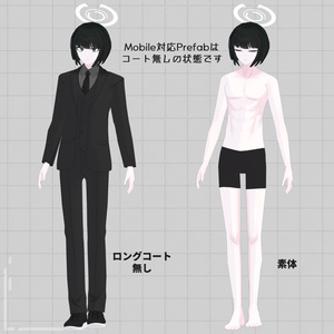 【無料】オリジナル3Dモデル｢佐竹ナギサ｣【PC/Mobile】 缩略图 3