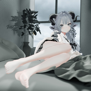 【XAvatar版無料】オリジナル3Dモデル「ウルフちゃん」#Wolfchan3D 缩略图 8