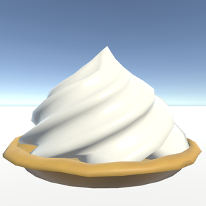 【VRChat想定】パイ投げのパイ