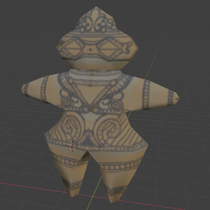 Free] 256 clay figures [256 poly].