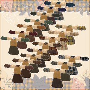 [13アバター対応]🍂Autumn Layered🍂 缩略图 15