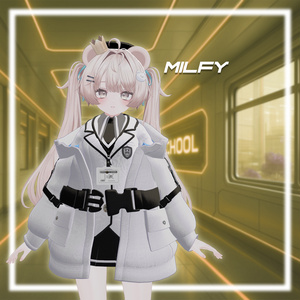 【12アバター対応】私立ゼロ・グラビティ学園制服 缩略图 5
