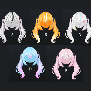 [FREE] Karin Hair Texture Set  ヘアテクスチャセット「カリン」