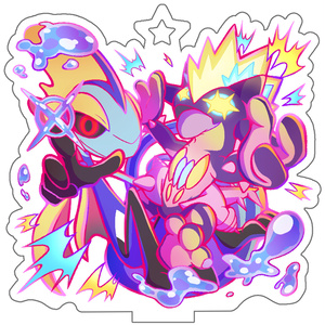 ポケモン アニポケ 当選品 アクリルスタンド ゴウ エースバーン