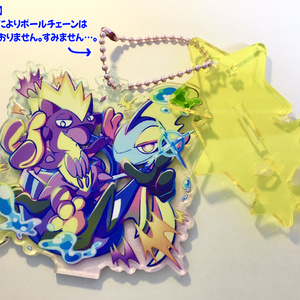 アニポケ】ゴウくん+相棒ポケモン アクリルフィギュア - 千葉県