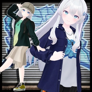 👟路地裏オフビート【19アバター対応】【YMファンメイド】 缩略图 14